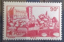 Timbre France Sites Pau N° 449 Neuf** 1939