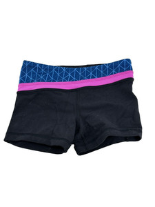 Ivivva by Lululemon Size 4Girl Kids Mini Active Shorts Black 60-8