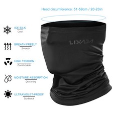 Cycling Half Face Cover Motorcycle Neck Warmer Riding Neck Gaiter O8K0 DWBS
