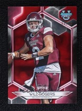 2023 Bowman U Red Refractor 4/10 Will Rogers #68 0c3