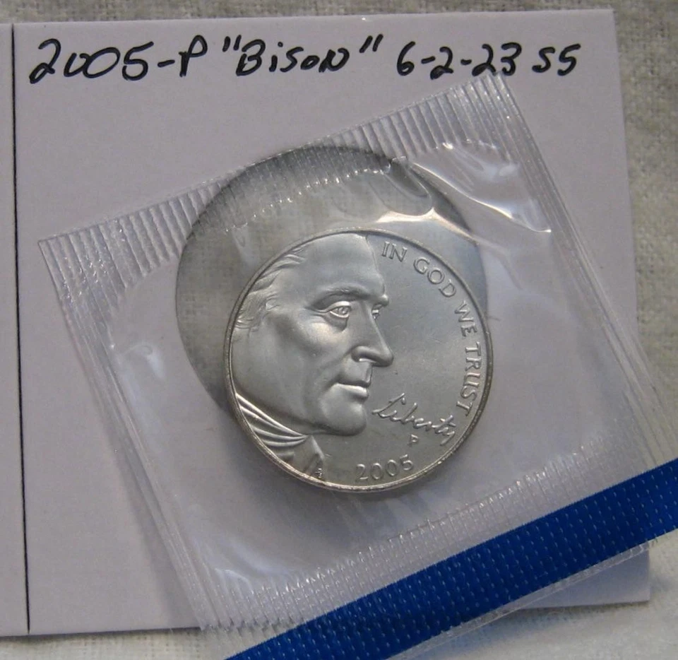 2005-P "BISON" BU GEM JEFFERSON -GREAT ADDITION TO ANY COLLECTION-MUST SEE - Image 2 of 4