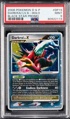Darkrai LV.X graded PSA 9 for sale on eBay