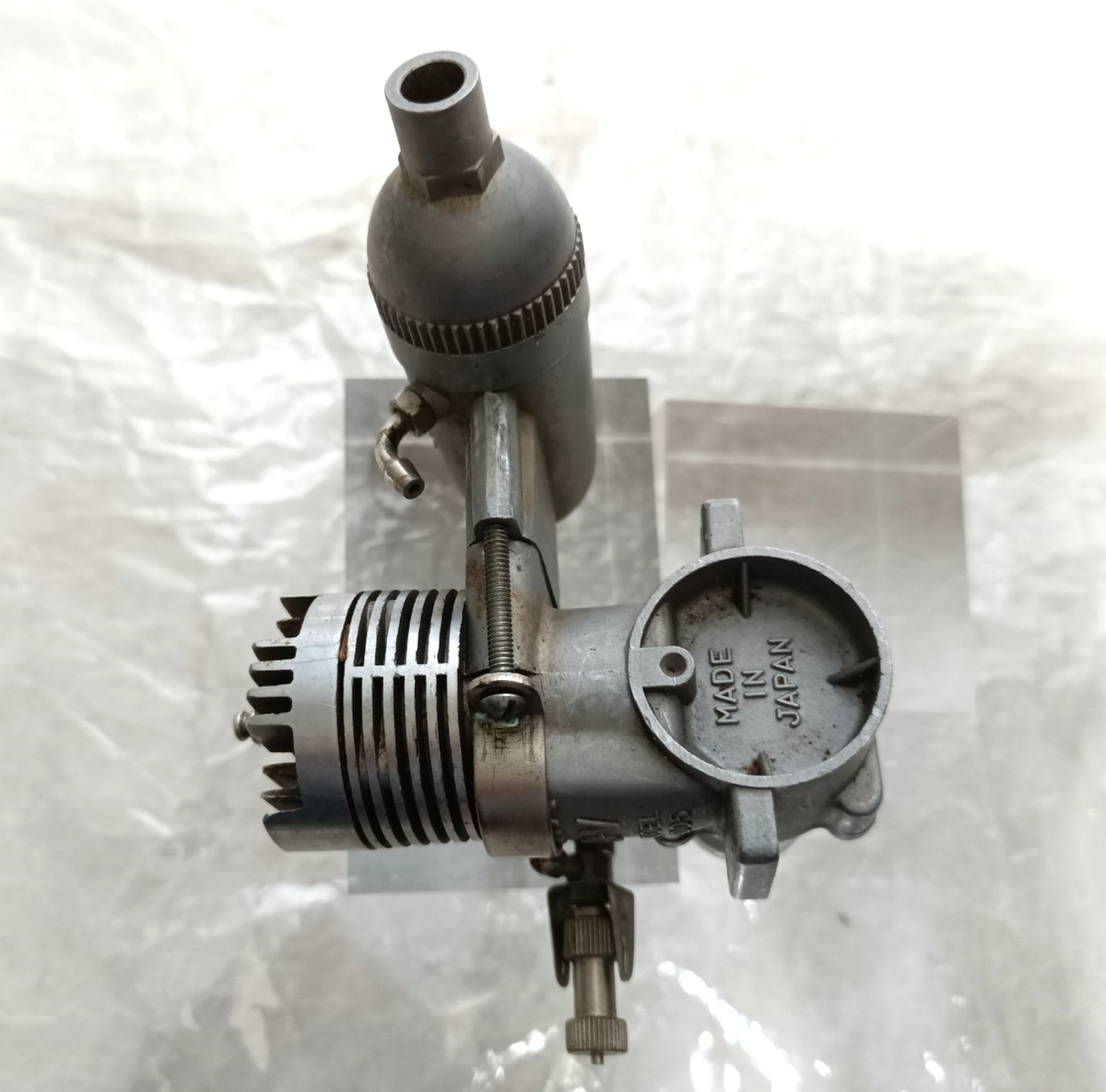 Enya 19-V Model 4005 RC Model Airplane Engine Tested Comp Vintage