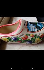 Zoccolo Olandese In Ceramica - Souvenir E Portafiori 