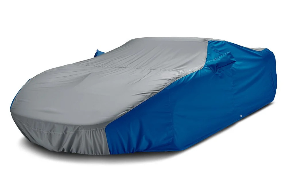 For Mercury Cougar 70-73 Car Cover WeatherShield HP Two-Tone Gray Custom Car thumbnail 2