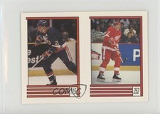 1989-90 O-Pee-Chee Album Stickers Brent Sutter Shawn Burr #115-252 0a1