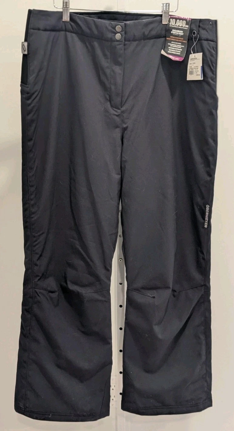 Obermeyer Sugarbush Stretch Snow Pants Black Women's 18 New With Tags
Opens in a new window or tab