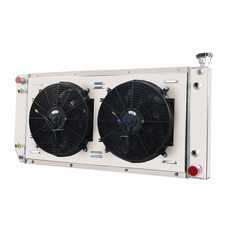 3 Row Aluminum Radiator Fan Shroud 94-00 Chevy GMC 2500 3500 Suburban Tahoe 7.4L