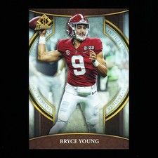 2022 Bowman Chrome U Football Bryce Young Invicta Alabama Crimson Tide #BI-1