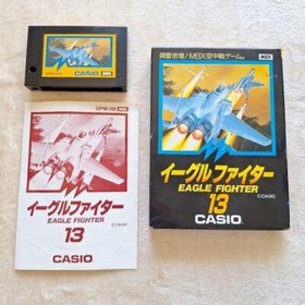 MSX  EAGLE FIGHTER 13 Shooter Video game software Japanese ver. Casio USED