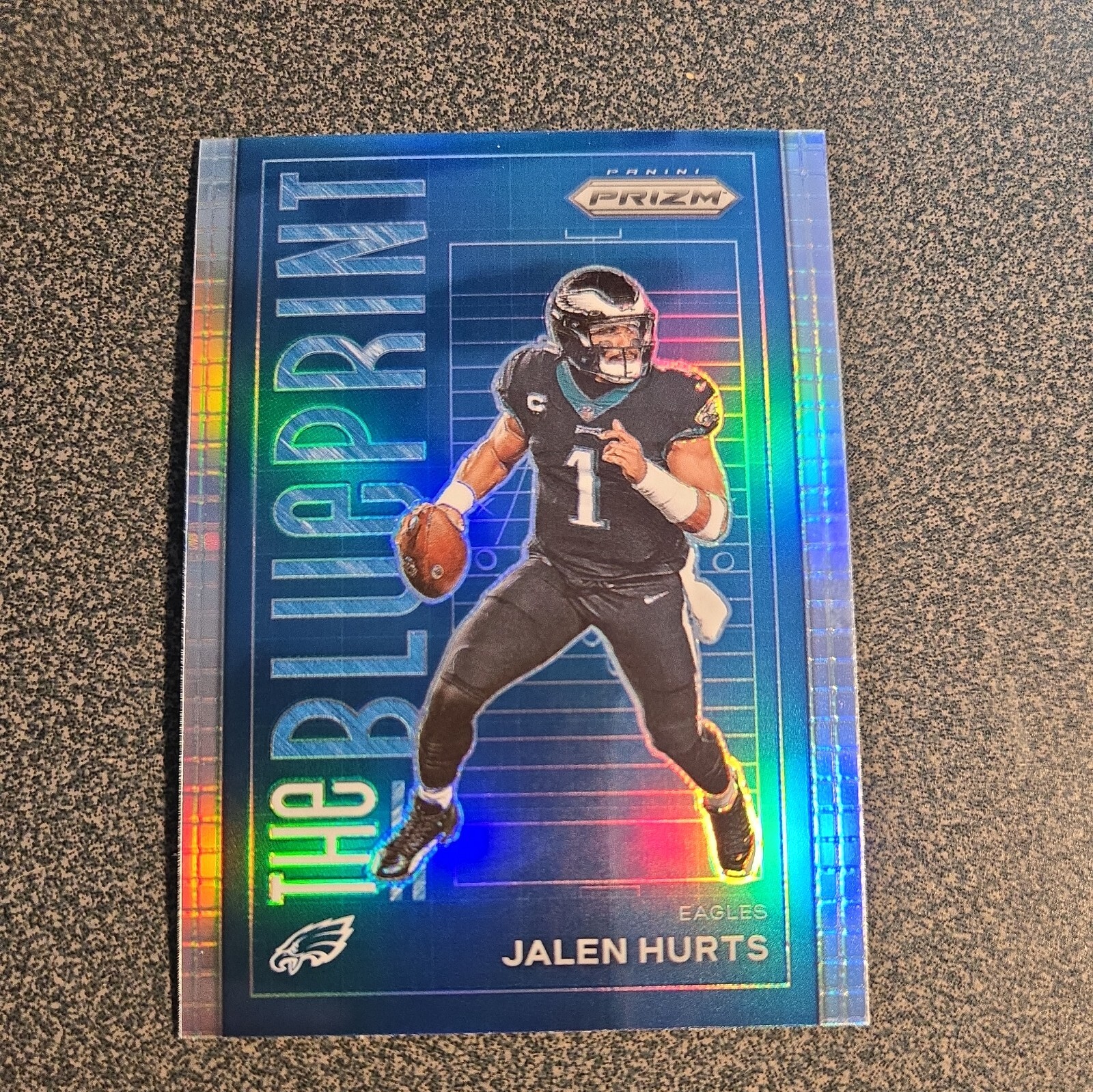 Jalen Hurts - The Blueprint SSP Case Hit - 2023 Panini Prizm