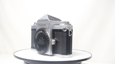 Nikon F Eye Level Silver 35mm SLR Film Camera Body Only From Japan
