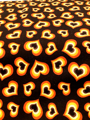 Stenzo Jersey Retro Stoff Braun Orange Retro-Look Stenzo ÖkoTex