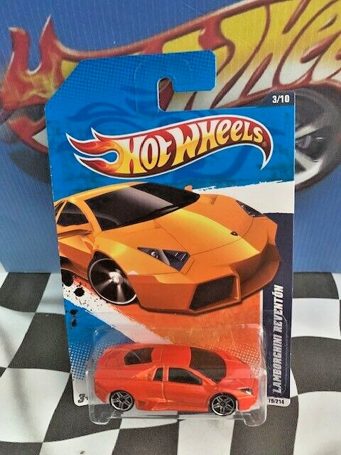 Hot Wheels 2010 HW Garage 3/10 079 2007 Lamborghini Reventón ORANGE PR5