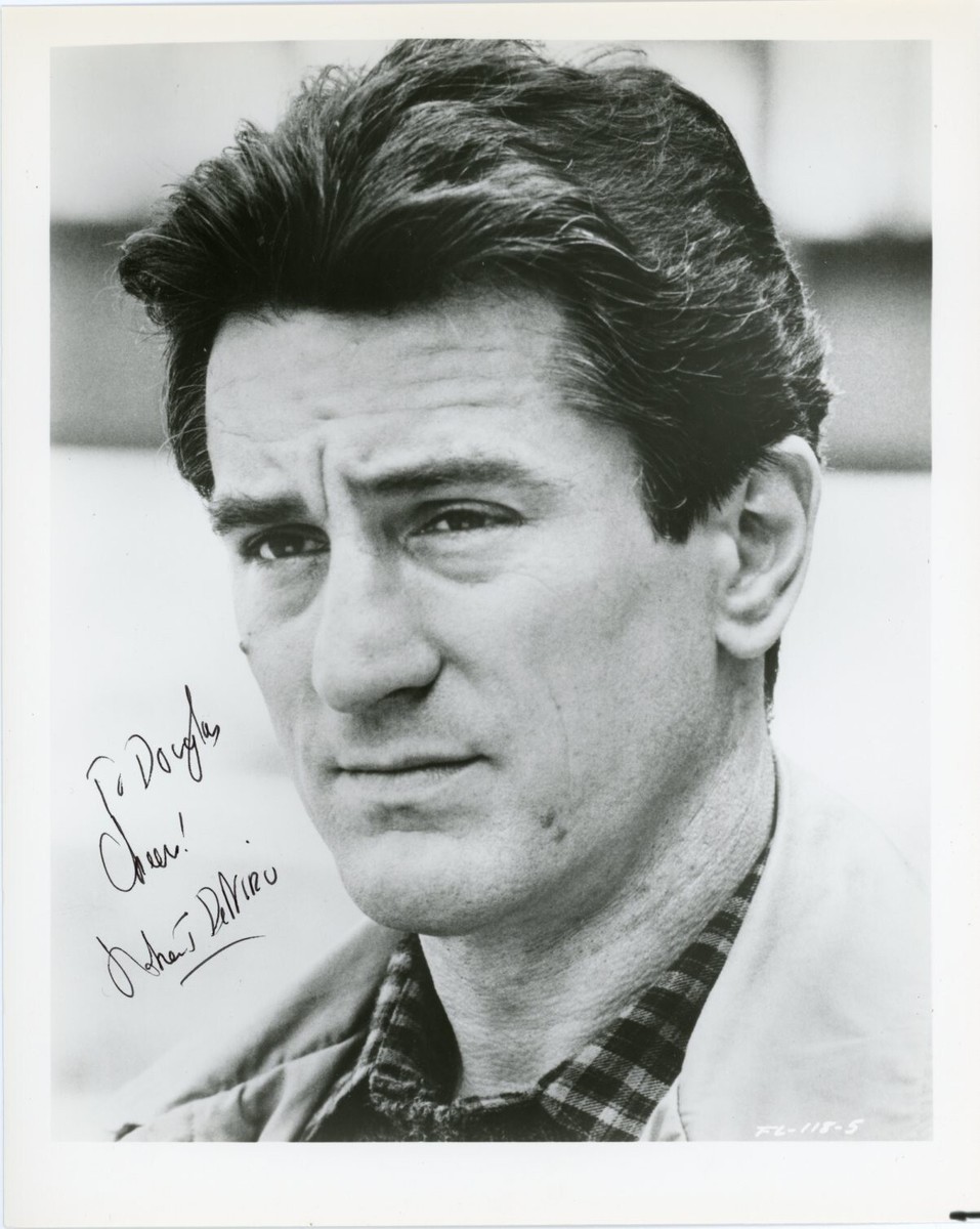 Robert De Niro - Signed Photograph + COA | eBay