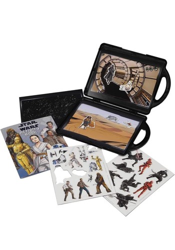 Star Wars Rise Of The Skywalker Book & Magnetic Play Set New - Picture 2 of 6