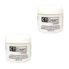 CT Cream Plus Carpal Tunnel Cream for Pain Relief 2oz / 60m- Value 2pc pack
