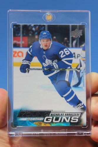 2022-23 Nicholas Abruzzese UD Upper Deck YG Young Guns #234 Rookie RC *Toronto*