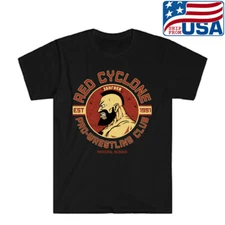 Red Cyclone Pro Wrestling Club Zangief Street Men's Black Size S to 5XL