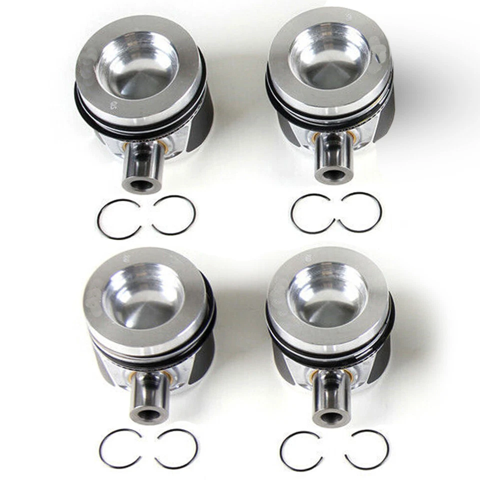 Kit de pistão e anel 2.0TDI para VW Jetta Transporter Golf Audi A3 03L107065M - Imagem 2 de 4