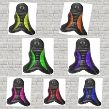 PREDATOR 212CC KART RACING SEAT PAD FOAM PADDED SIZE LARGE BLUE/BLACK