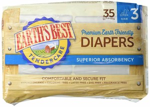 earth's best tendercare chlorine free diapers