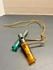 Lot of 2 Primos Double Reed Duck Calls Primos Wench Primos 819 Timber Wench READ