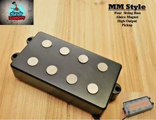 G.M. MM style 4 str. Bass Humbucker A5