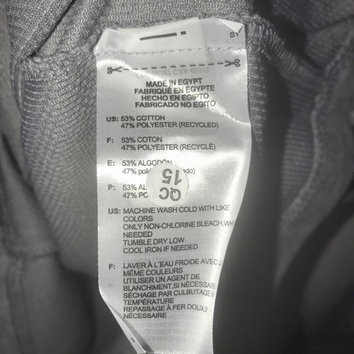Sweat pull zippé Adidas Golf 1/4 3 rayures homme taille M gris - Photo 4/10