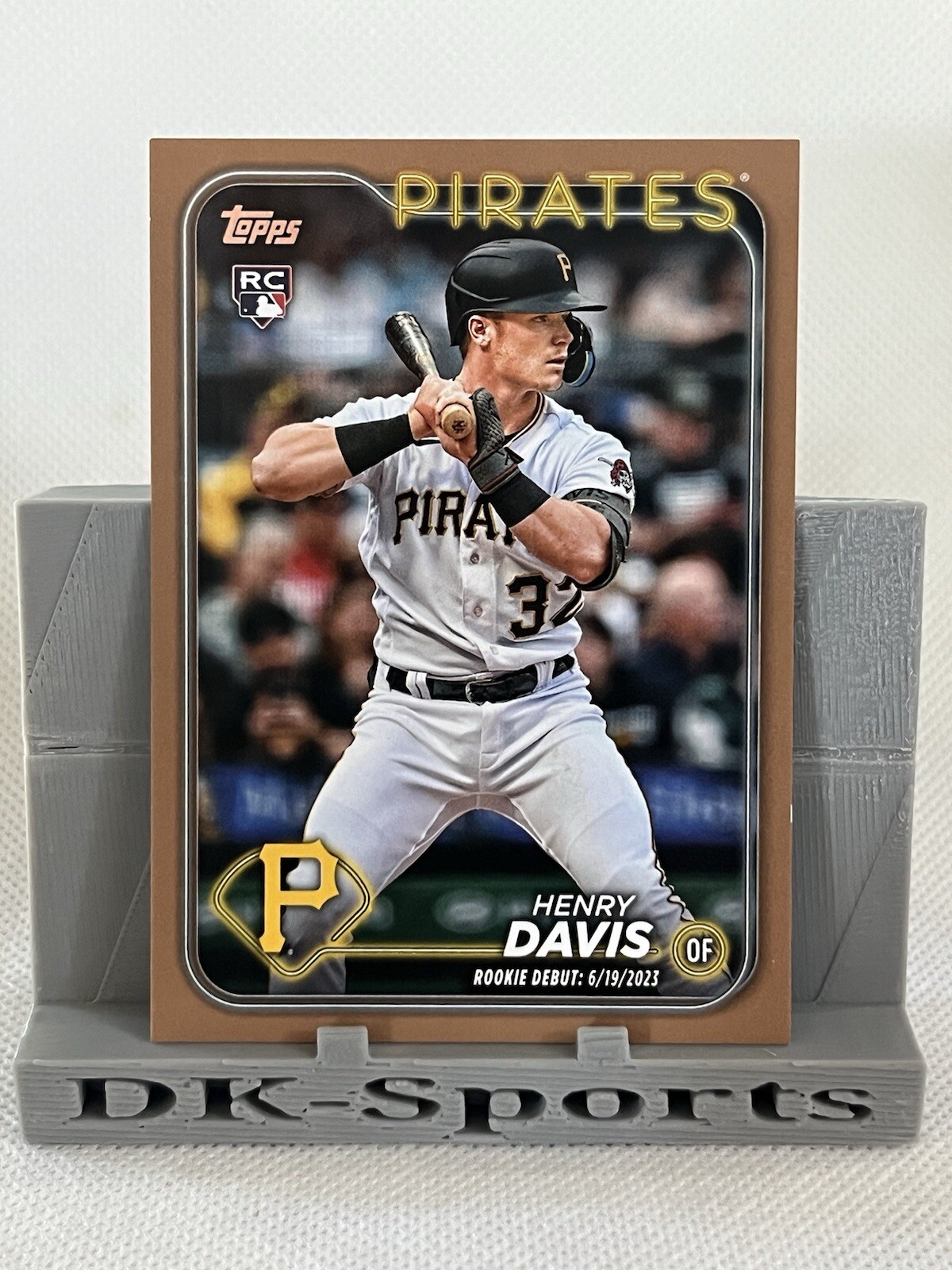 2024 Topps Update Henry Davis RC Gold Card US162 0010/2024