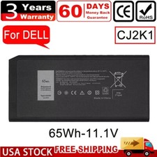 CJ2K1 Battery for Dell Latitude 5404 7404 5414 7414 Rugged Extreme 4XKN5 65Wh US