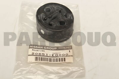 20651ED000 Genuine Nissan MOUNTING-EXHAUST,RUBBER 20651