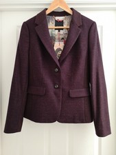 Ted Baker Tweed Elbow Patch Dressy Blazer Hack Jacket Equestrian Heritage 2 10 S
