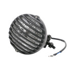 Black Grill Retro Headlight Lamp For Dyna Touring Sports Chopper Bobber Shadow