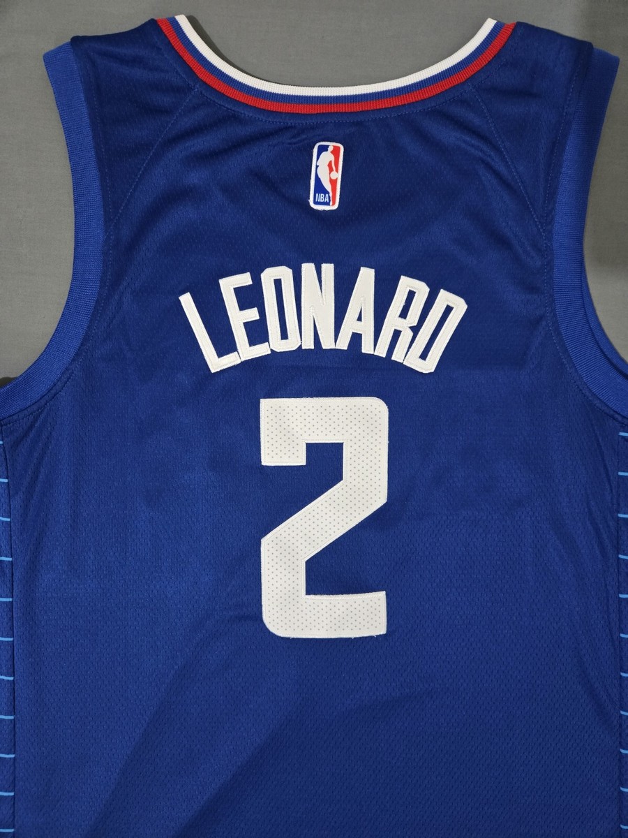 ウェア NIKE LA CLIPPERS #2 K.LEONARD XL NWT Kawhi Leonard #2 Clippers Jumpman Nike Jersey Shirt Size