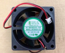 1 of YOUNGLIN DFS602012H cooling fan DC12V 2.0W 6020 6CM 2pin