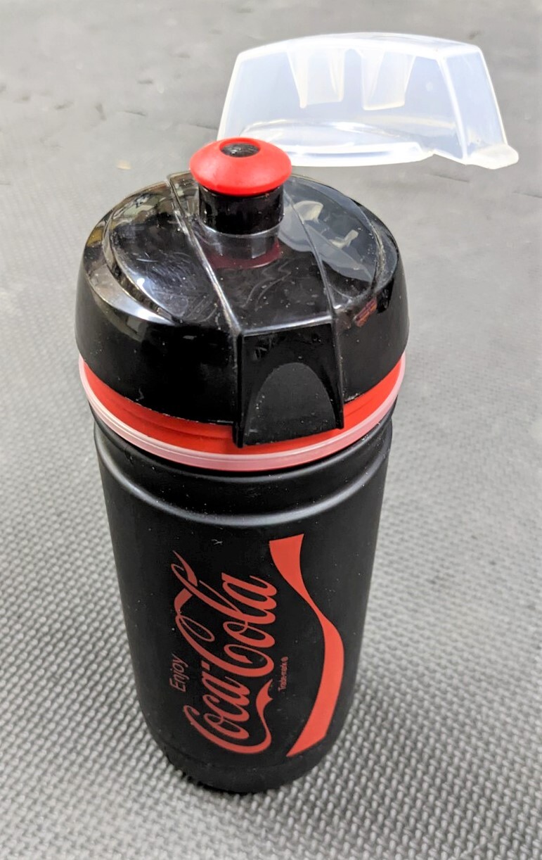 ELITE Corsa Coca-Cola Bottle 500ml , Black w/Protective Shield