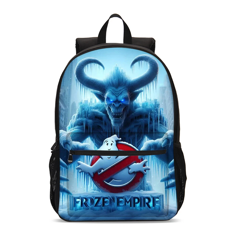 Ghostbusters Frozon Ghost Students Backpack, School Bag, Back To School Gift