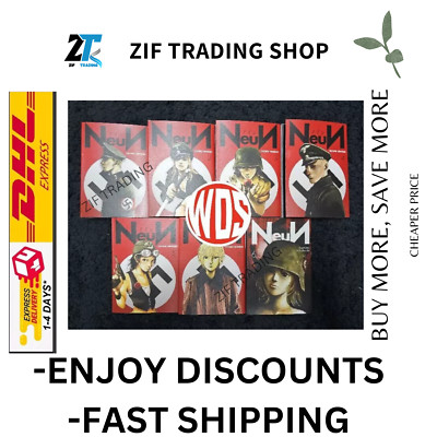 Neun Manga Tsutomu Takahashi Vol 1-6.5 (End) English Version Comic -DHL EXPRESS