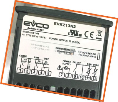 1pcs Brand New For EVCO Temperature Controller EVK213N2 FREE SHIPPING