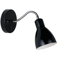 Wand Lampe Cyclone Flex Nordlux Schwarz Flexarm E14 Max.15W Wandleuchte 72991003