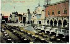 1912 Antique Postcard-Dreamland-Coney Island-Divided Back