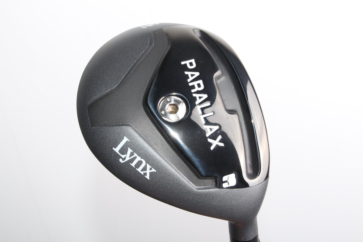 LYNX PARALLAX 3 IRON HYBRID GOLF CLUB STIFF FLEX SHAFT & COVER 19 