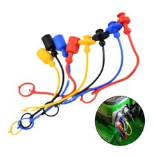 Set Of 4 Pairs PVC Rubber Dust Cap And Cover For Hydraulic Quick Coupler