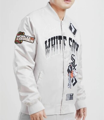 Pro Standard MLB Chicago White Sox Home Town Satin Jacket Men's
