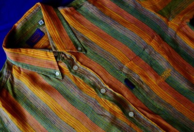 Vintage Herren SHIRT MISSONI EXAMPLE GR.43-17 ca. L/XL Made Italy RAR