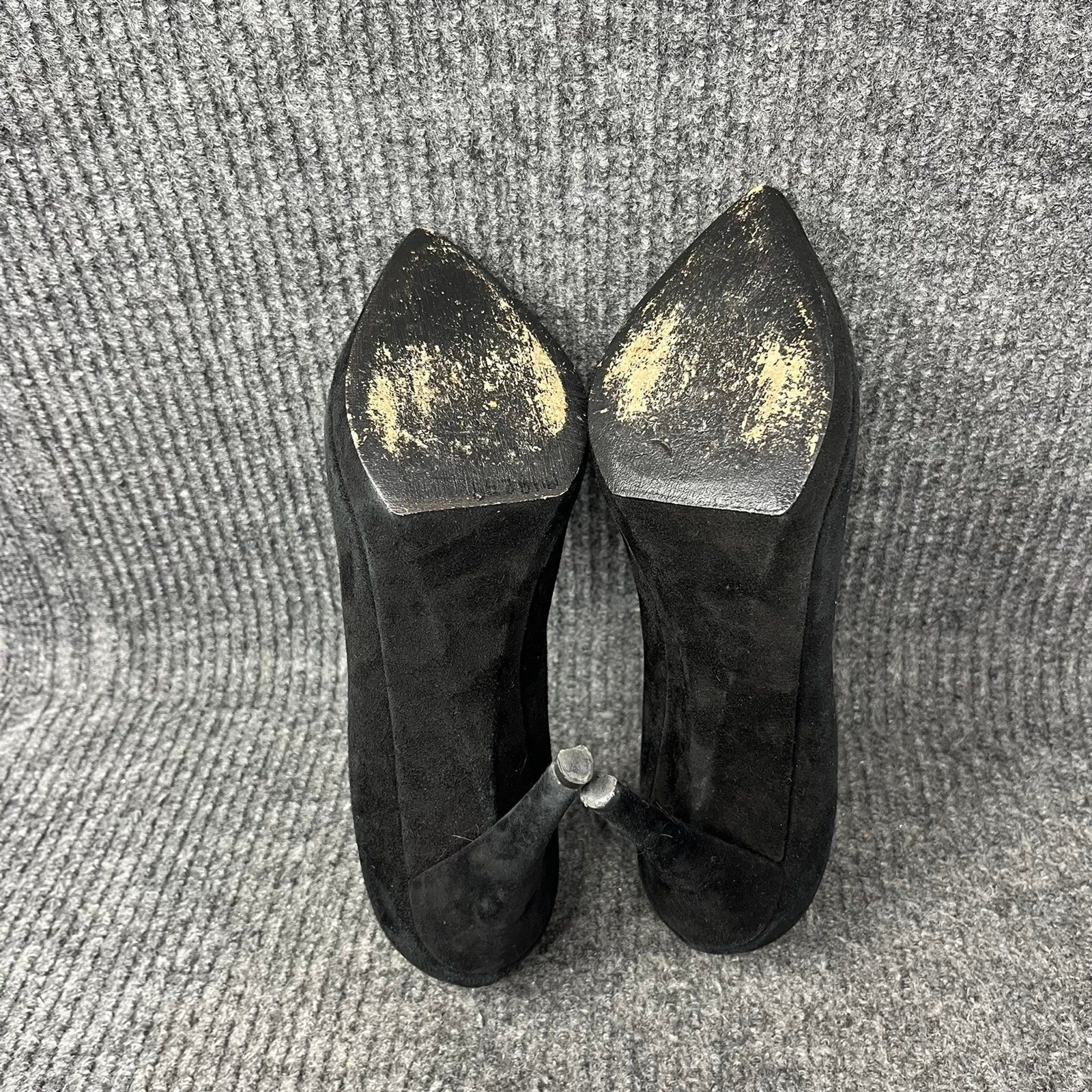 Saint Laurent YSL Janis Pumps Heels Black Suede Women’s Size 40 / US 9.5 thumbnail 6