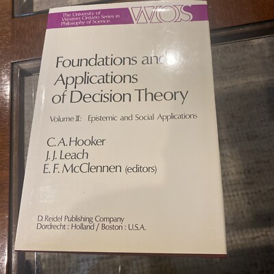 Foundations and Applications of Decision Theory: Volume II: Epistemic and Social