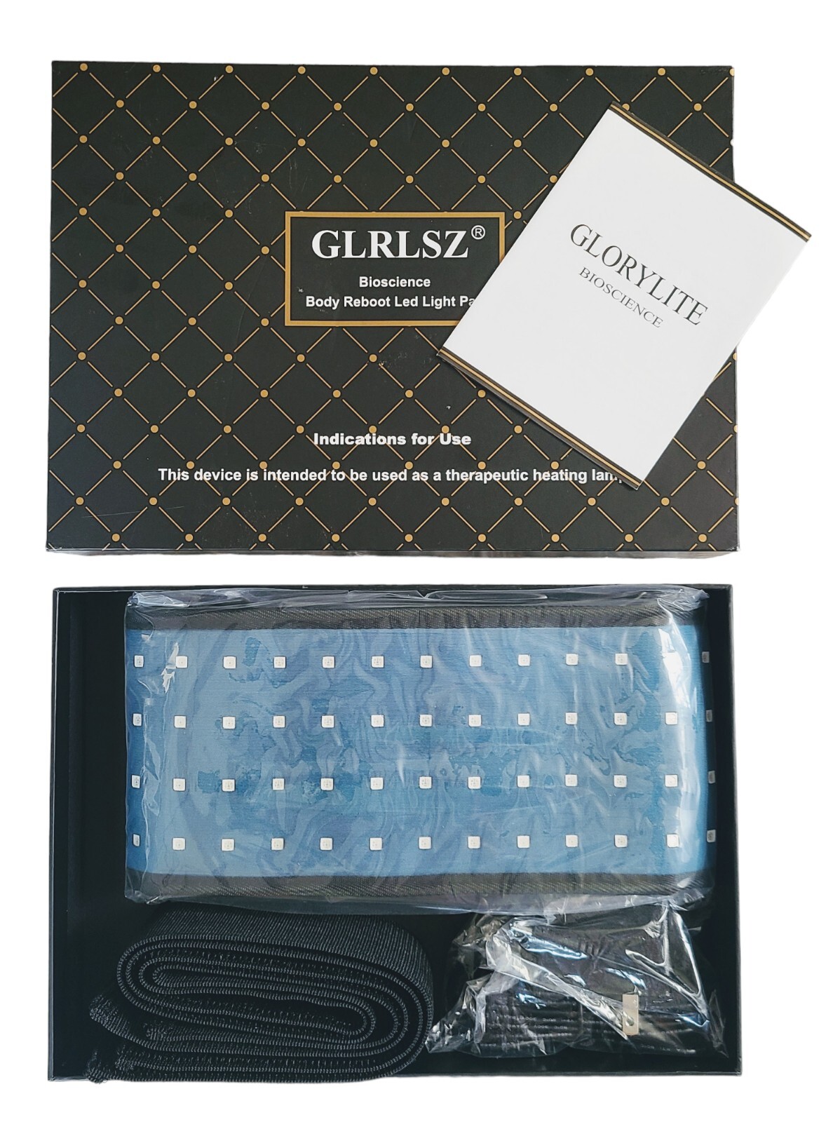 BIOSCIENCE BODY REBOOT RED LIGHT THERAPY LIGHT PAD 128 LED'S 635NM