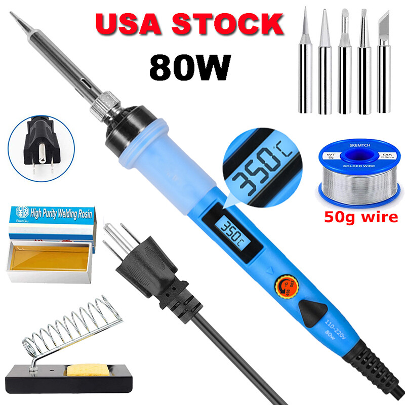 Soldering Iron Station 80W Digital, 4-in-1 Adjustable - Foto 8